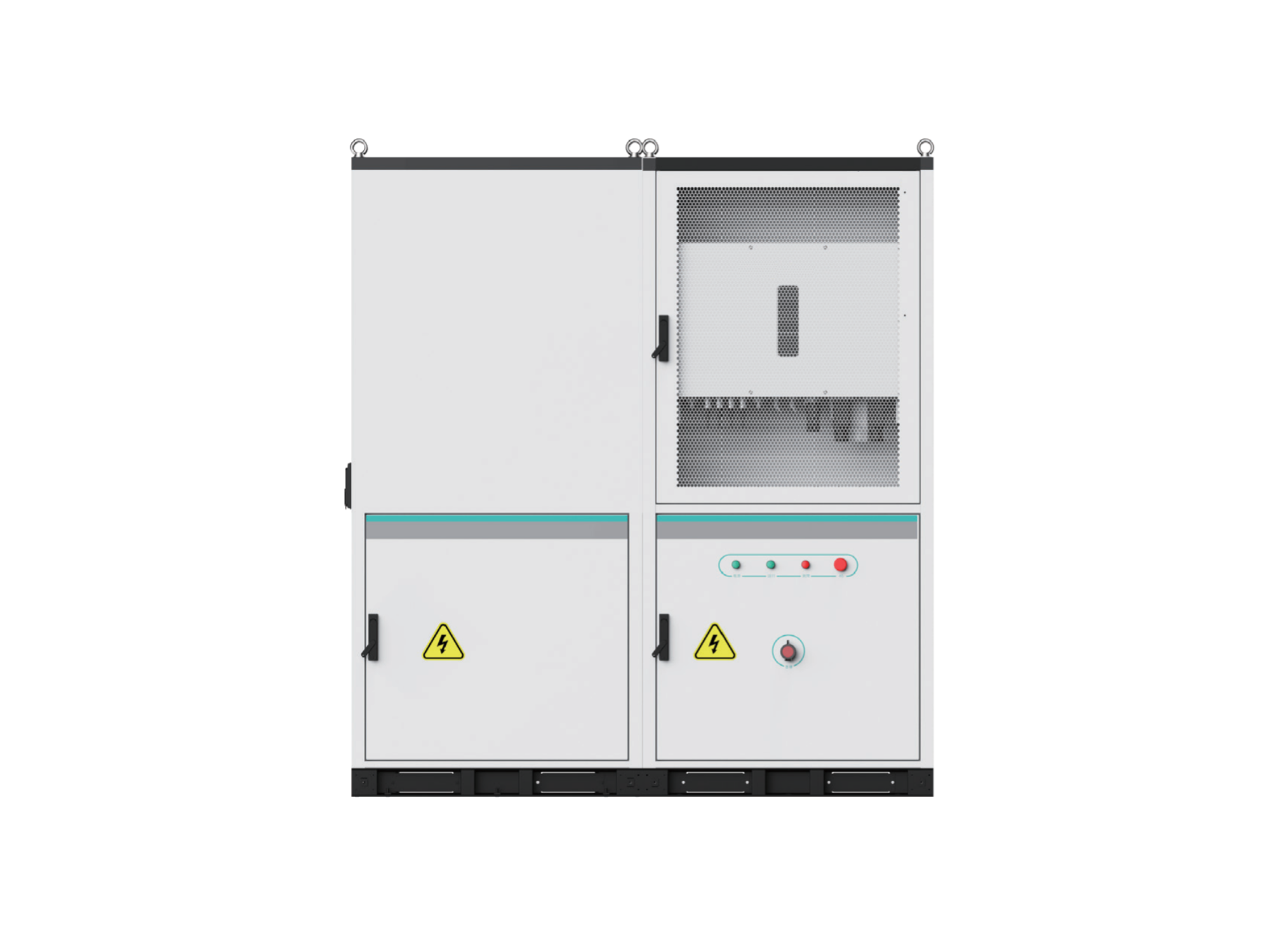 Optical firewood storage integrated cabinet